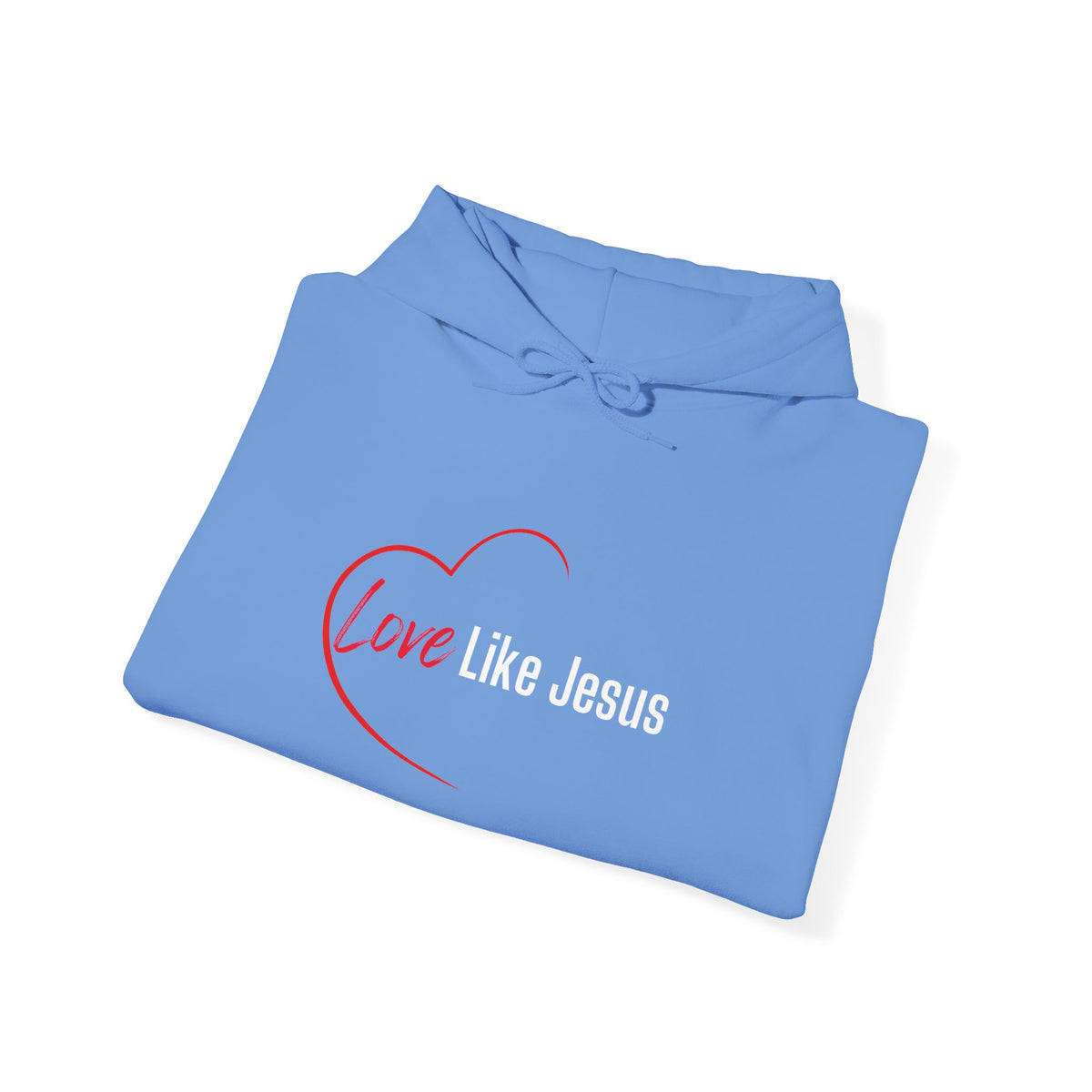 Love Like Jesus Christian Hoodie – Faith-Inspired Comfort Wear - Unisex Heavy Blend™ Hooded Sweatshirt