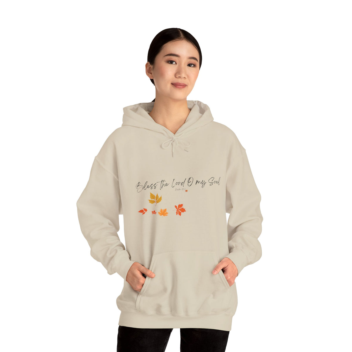 Bless The Lord O My Soul Ver. 2 | Ladies' Heavy Blend™ Hooded Sweatshirt