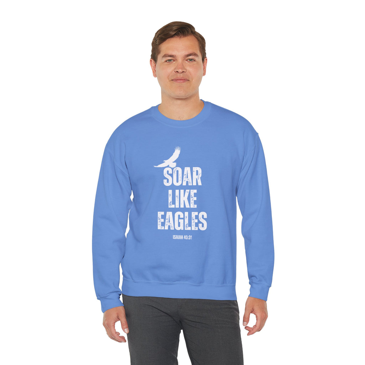 Soar Like Eagles- Unisex Heavy Blend™ Crewneck Sweatshirt