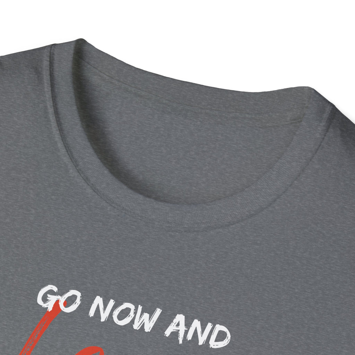 "Go Now and Leave Your Life of Sin" Unisex Softstyle T-Shirt