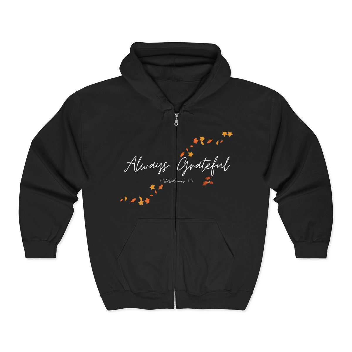 Always Grateful | Ladies' Heavy Blend™ Full Zip Hooded Sweatshirt