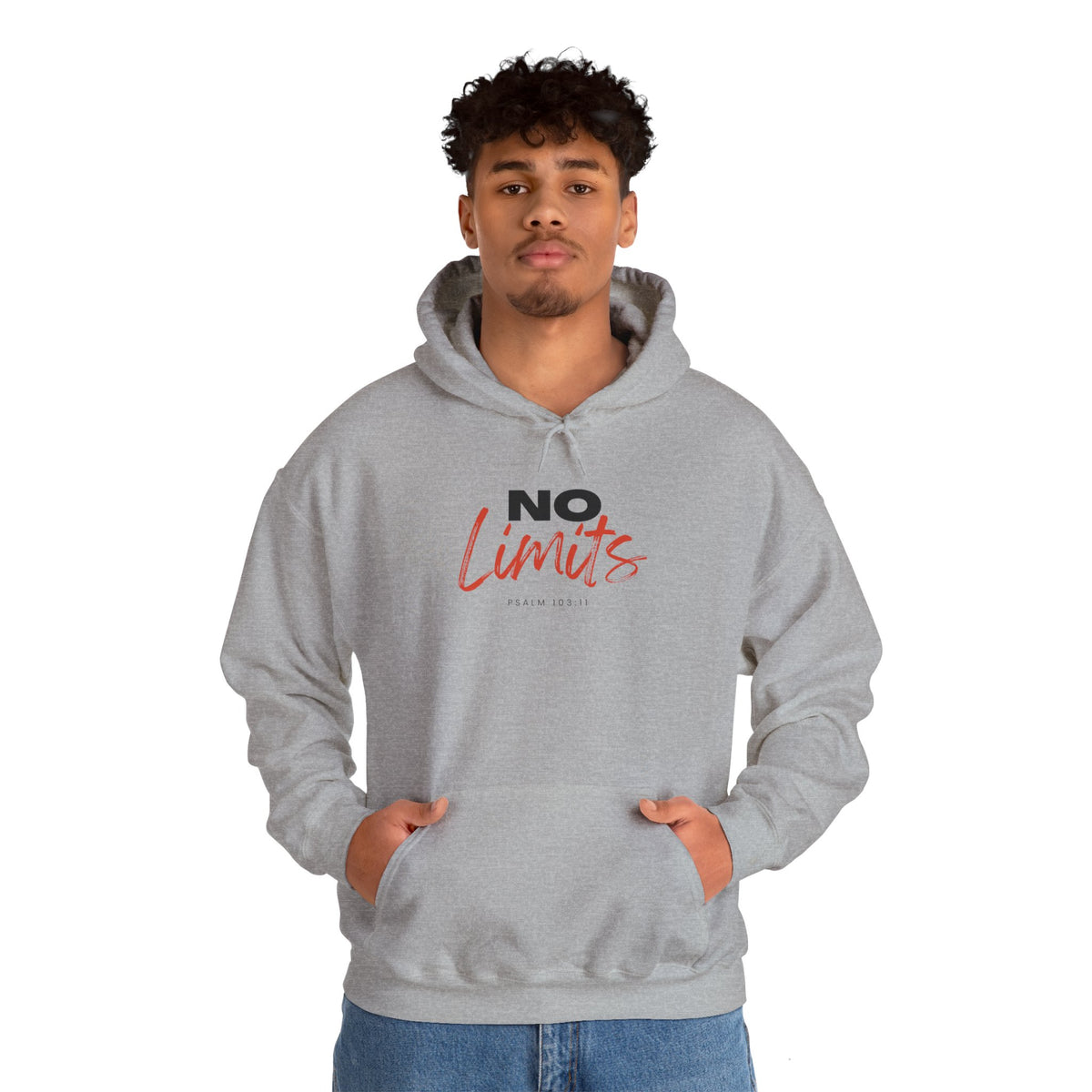 "No Limits" Unisex Heavy Blend™ Hooded Sweatshirt