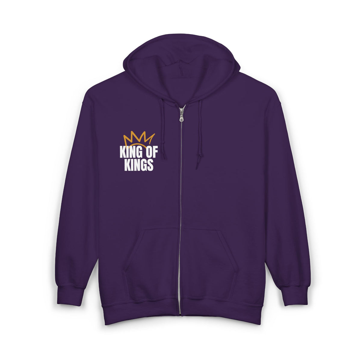 King of Kings | Unisex Heavy Blend™ Full Zip Hooded Sweatshirt