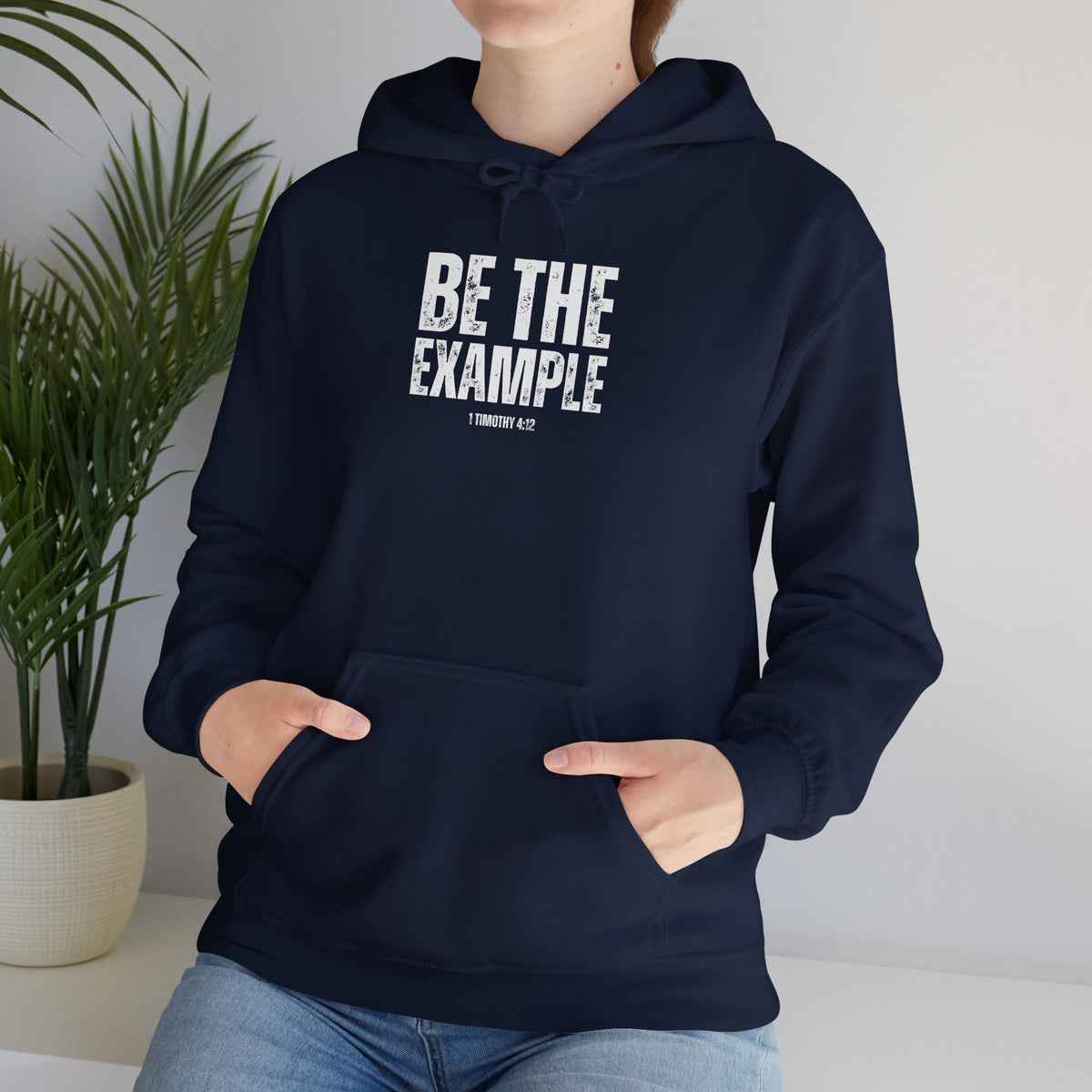 "Be The Example" Unisex Heavy Blend™ Hooded Sweatshirt