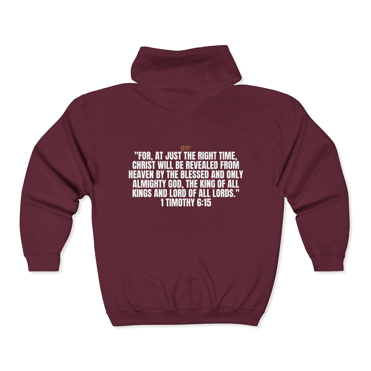 King of Kings | Unisex Heavy Blend™ Full Zip Hooded Sweatshirt