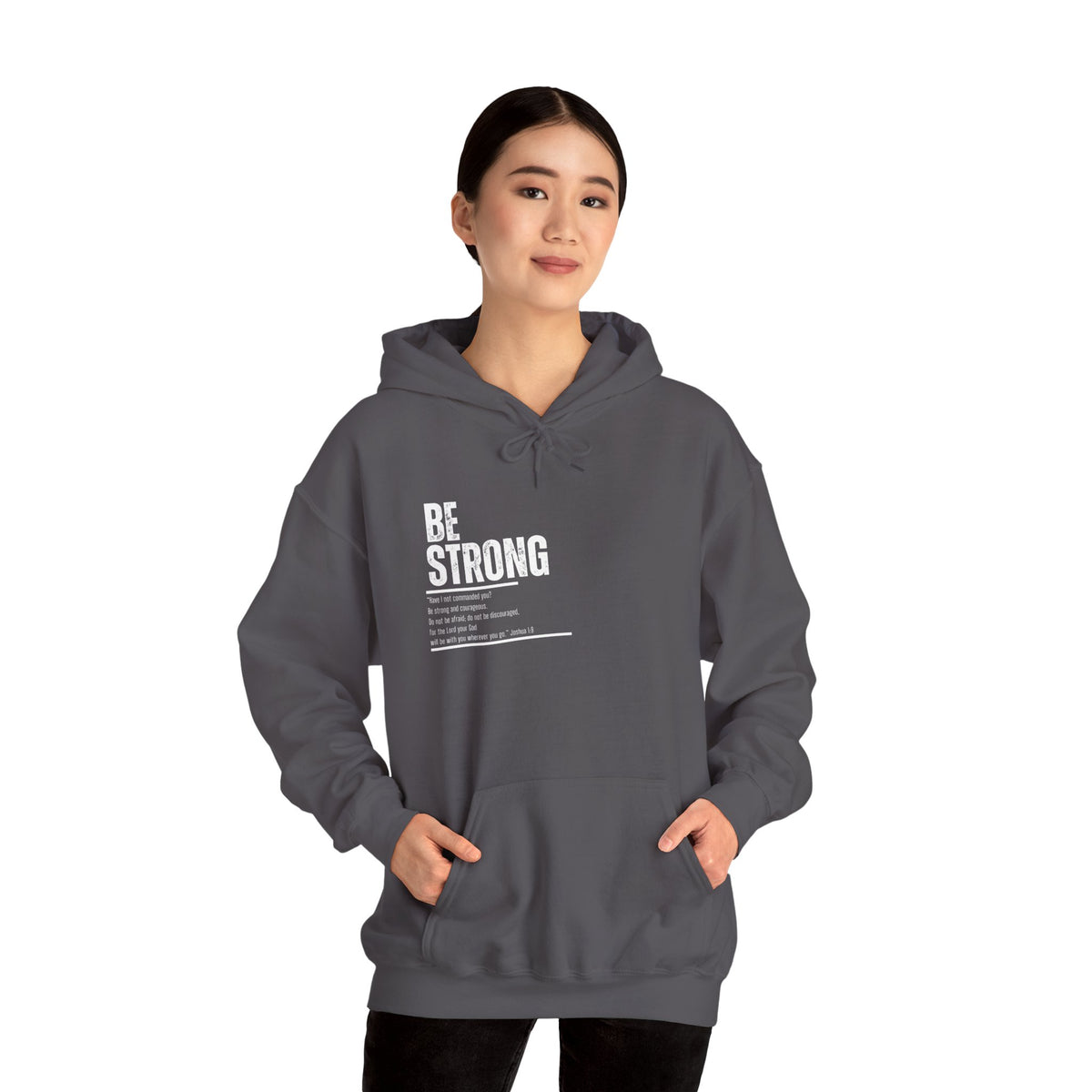 "Be Strong" Unisex Heavy Blend™ Hooded Sweatshirt