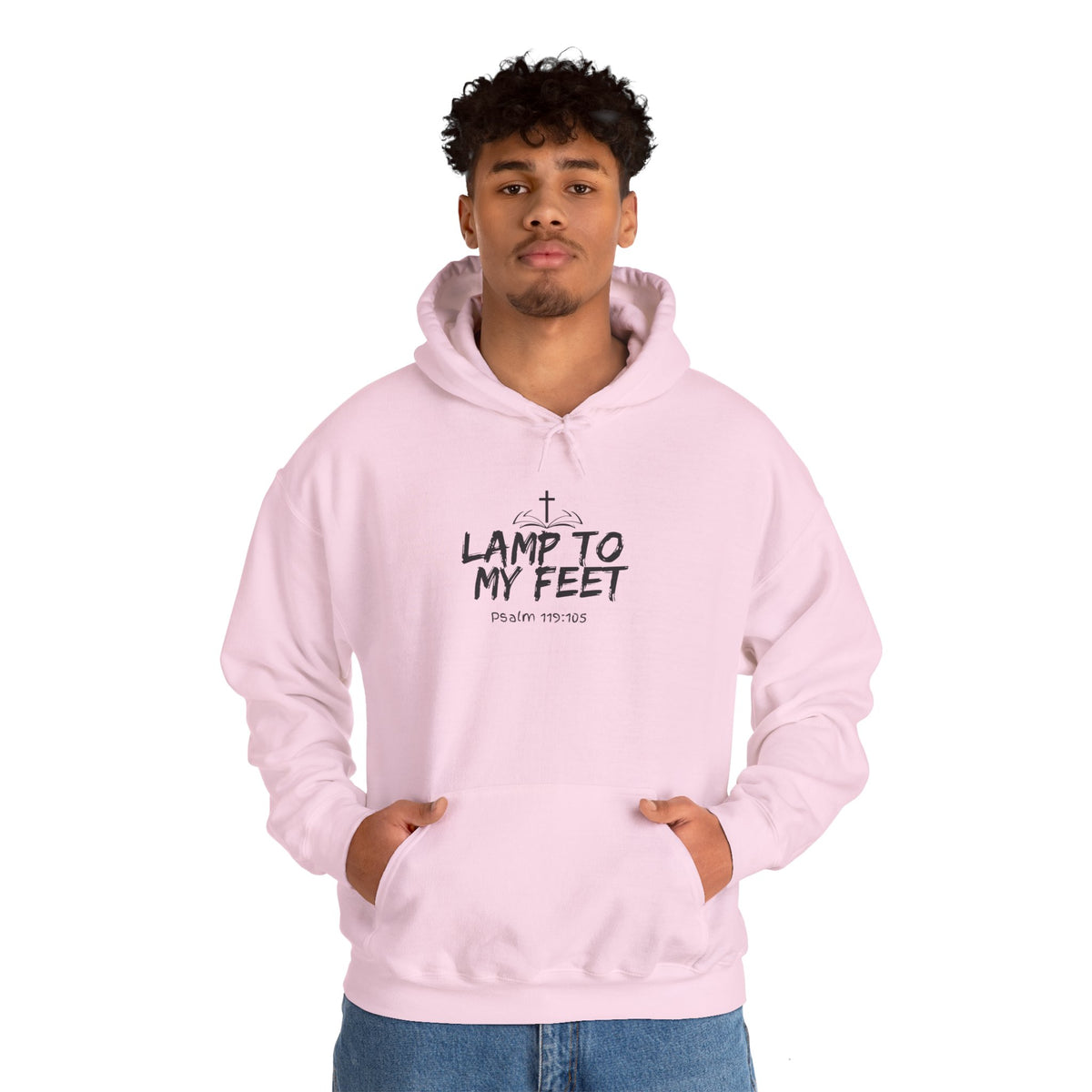 Lamp To My Feet- Unisex Heavy Blend™ Hooded Sweatshirt