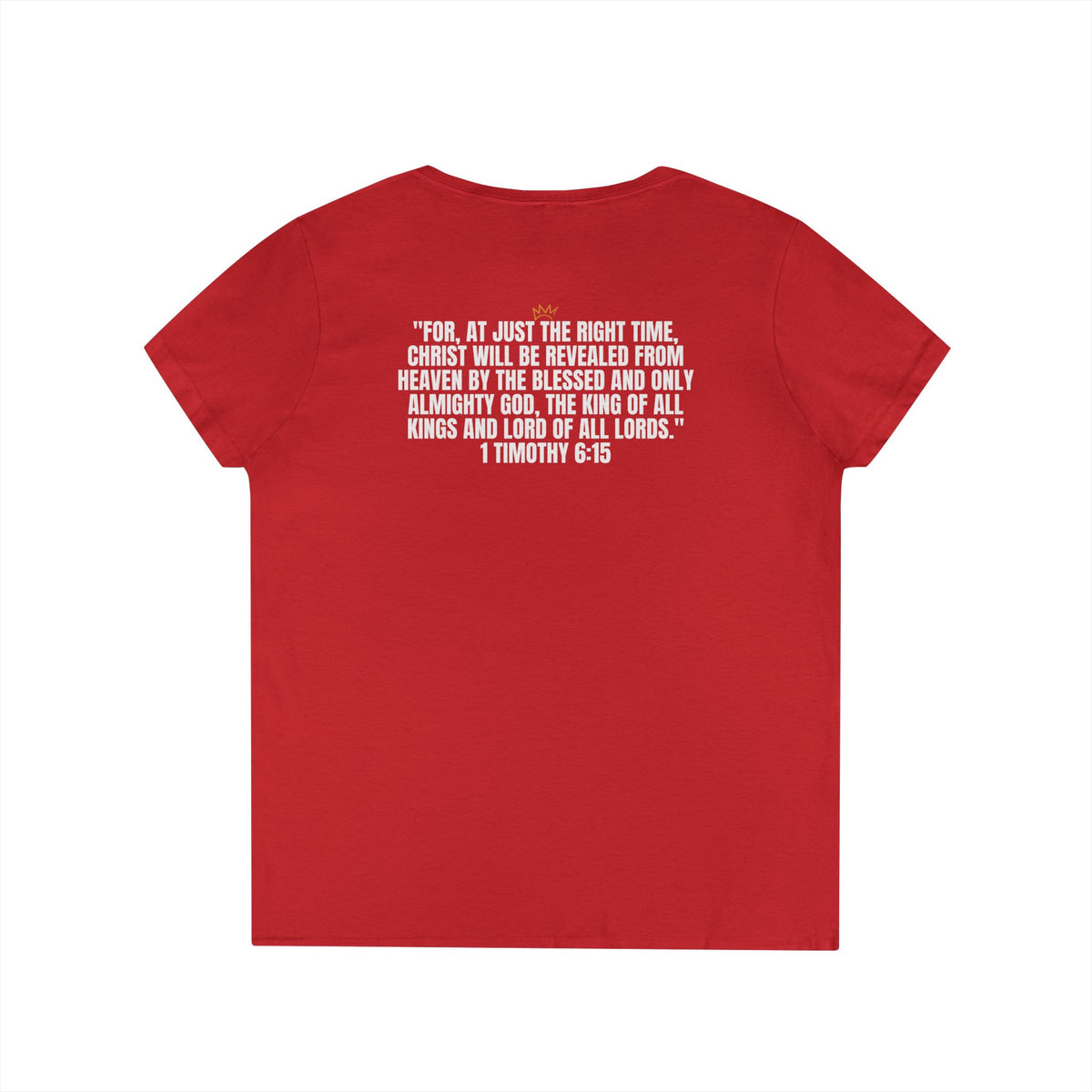 King of Kings | Ladies' V-Neck T-Shirt