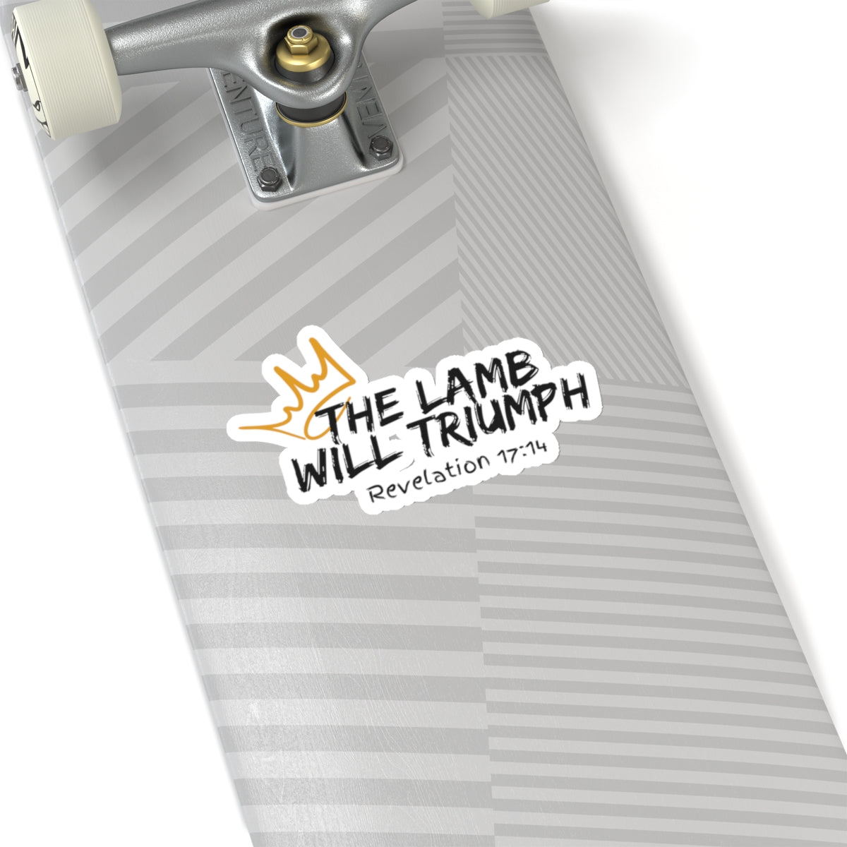 The Lamb Will Triumph- Kiss-Cut Stickers