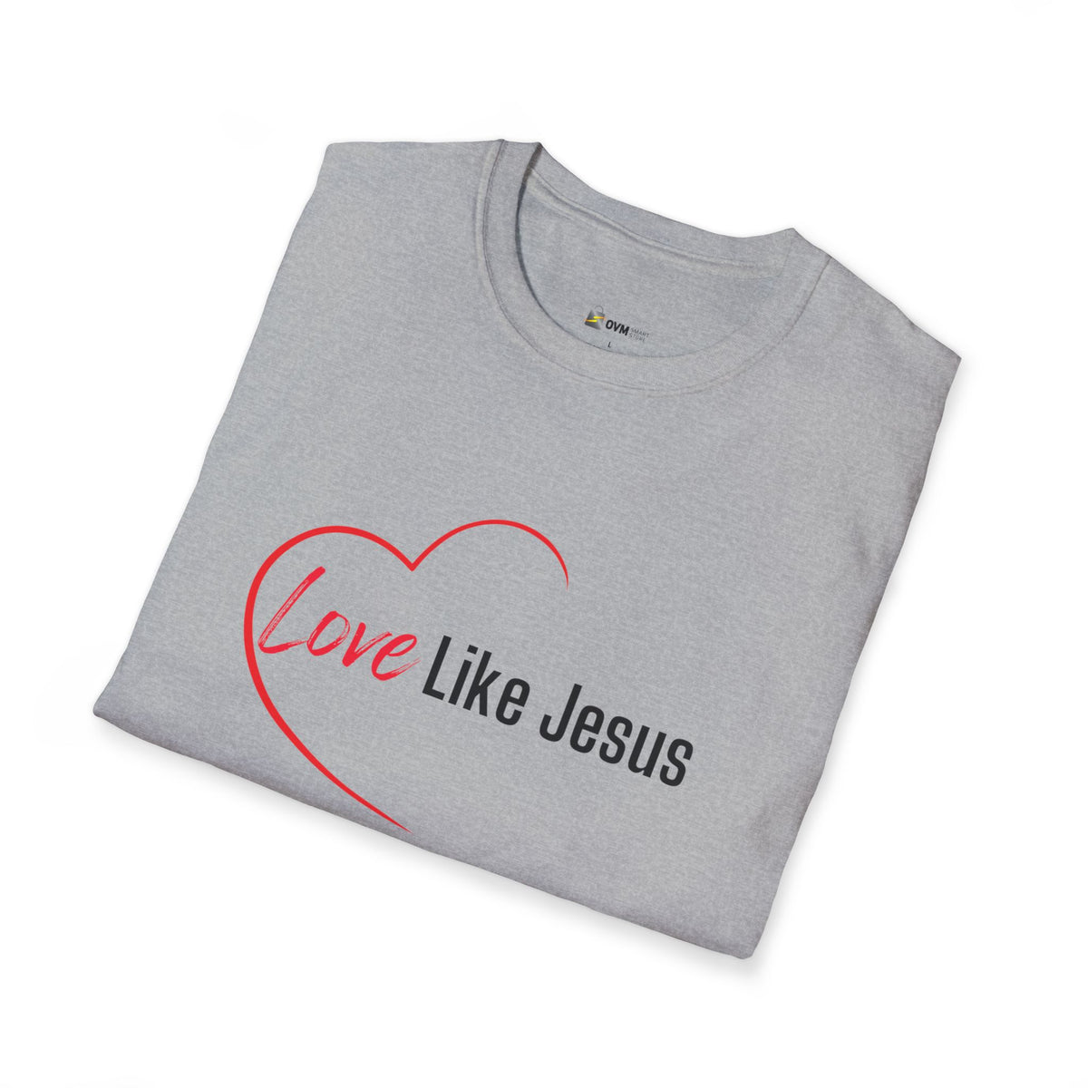 Love Like Jesus Christian T-Shirt – Faith-Based Apparel - Unisex Softstyle T-Shirt