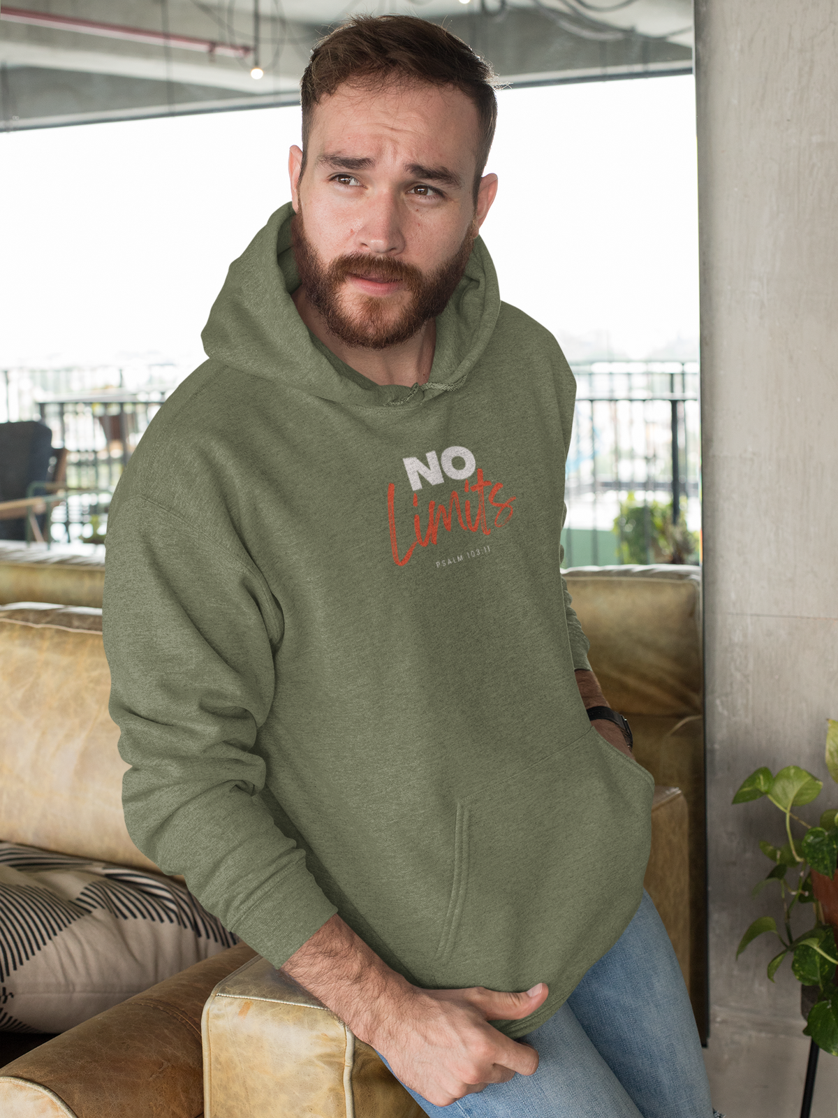 "No Limits" Unisex Heavy Blend™ Hooded Sweatshirt