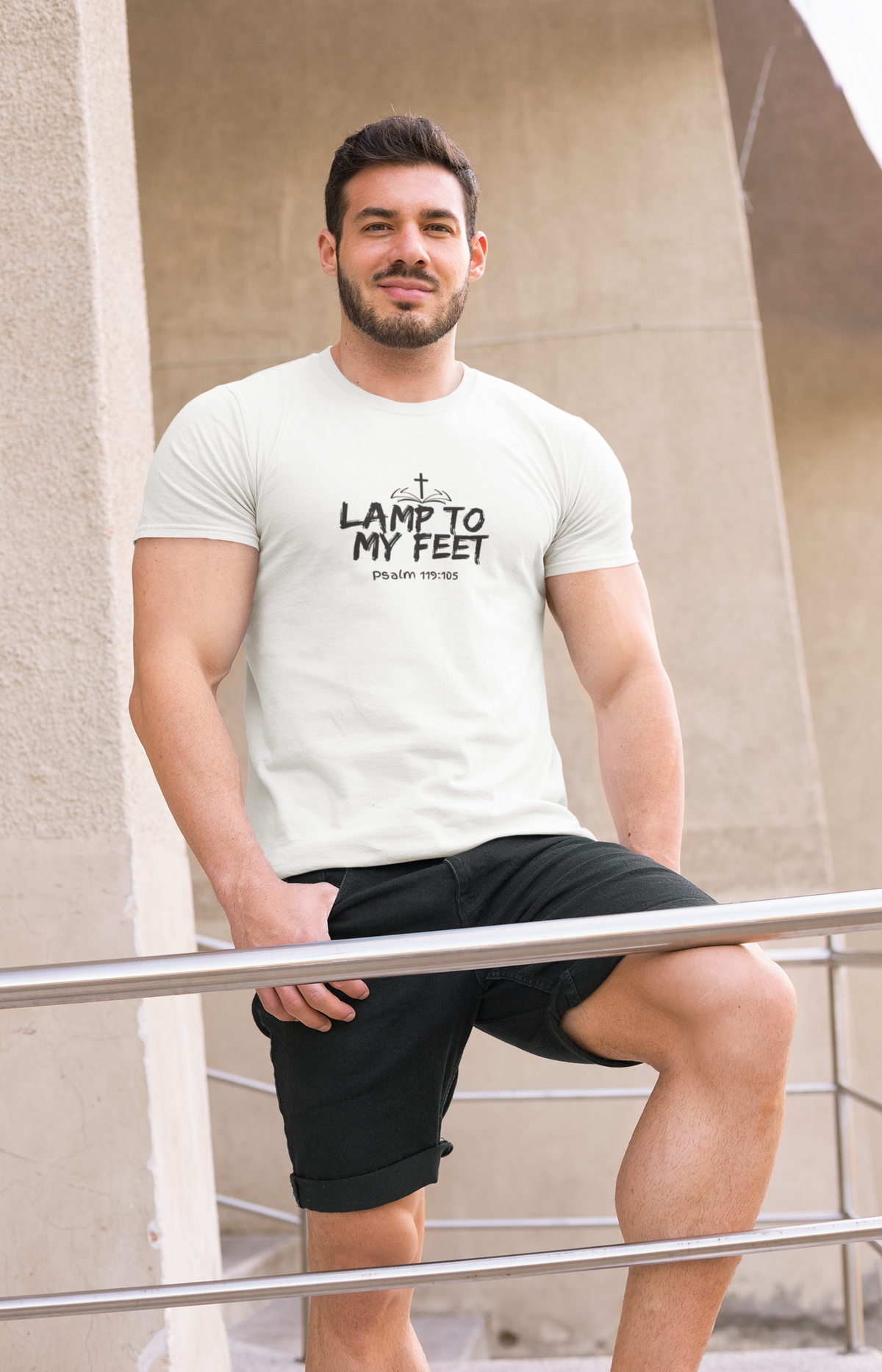 "Lamp To My Feet" Unisex Softstyle T-Shirt