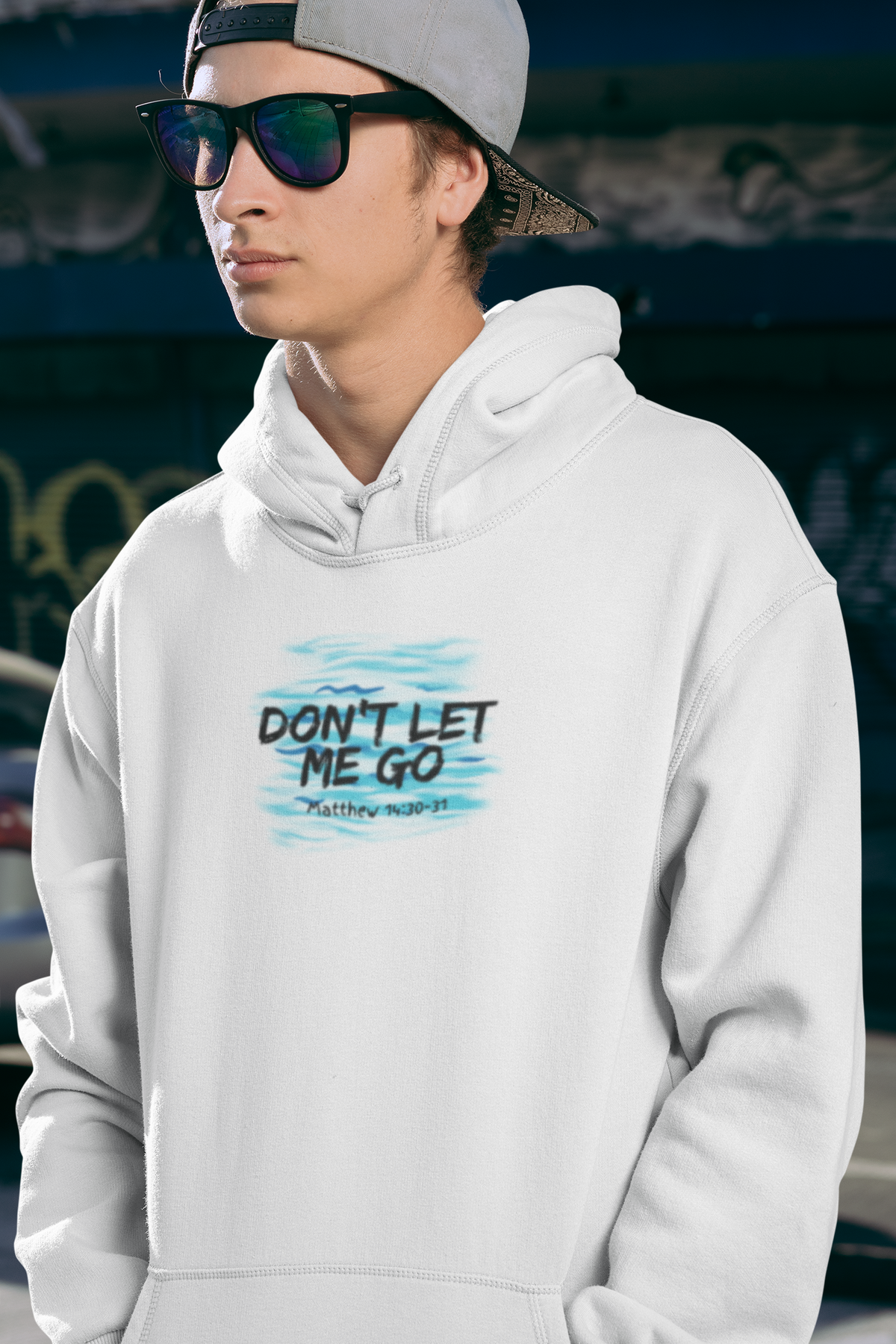 "Don't Let Me Go" Unisex Heavy Blend™ Hooded Sweatshirt