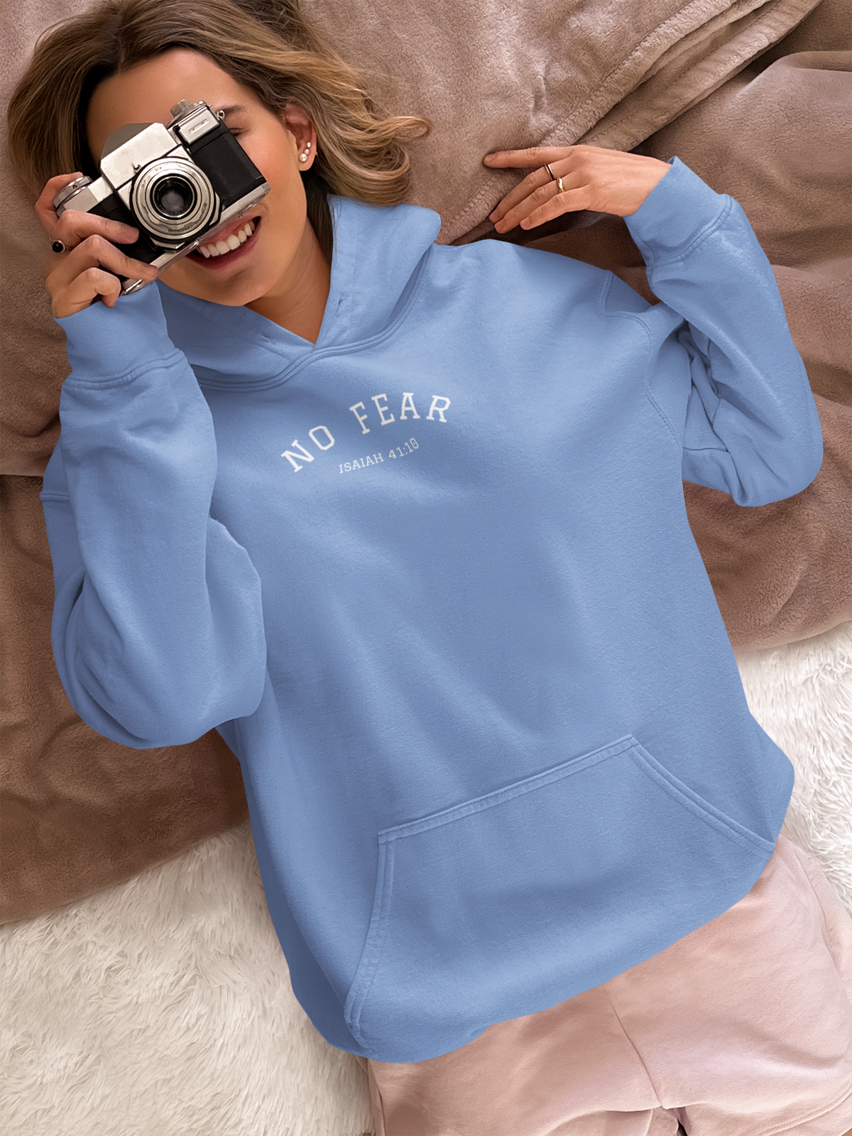 "No Fear" Unisex Heavy Blend™ Hooded Sweatshirt