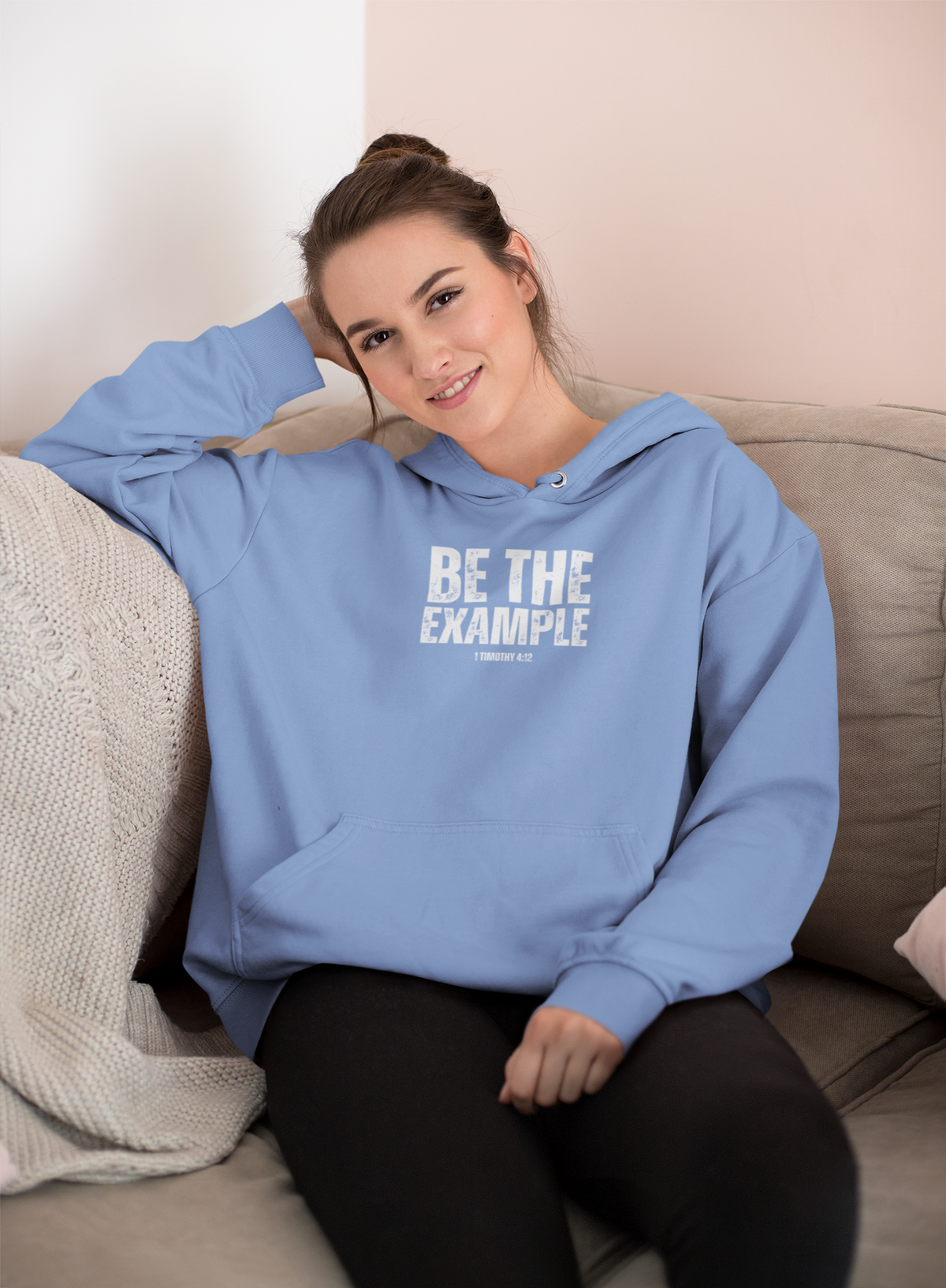 "Be The Example" Unisex Heavy Blend™ Hooded Sweatshirt