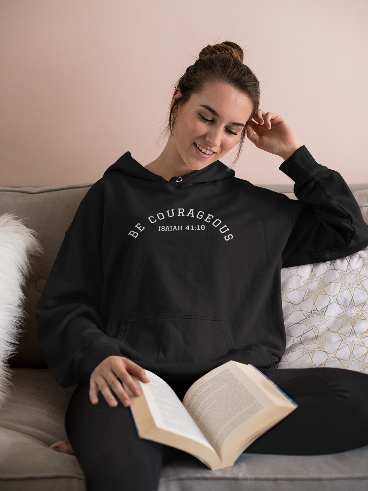 "Be Courageous" Unisex Heavy Blend™ Hooded Sweatshirt