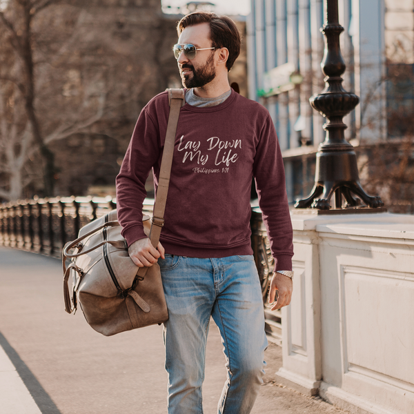 Lay Down My Life- Unisex Heavy Blend™ Crewneck Sweatshirt