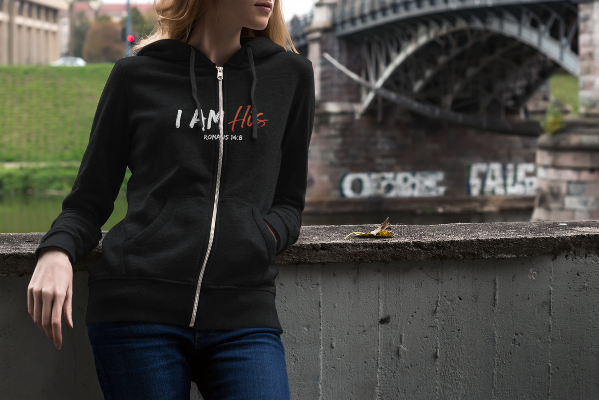 I Am His | Unisex Heavy Blend™ Full Zip Hooded Sweatshirt
