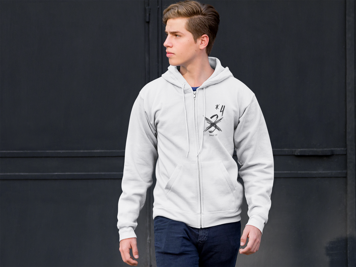 Not Just Three | Unisex Heavy Blend™ Full Zip Hooded Sweatshirt