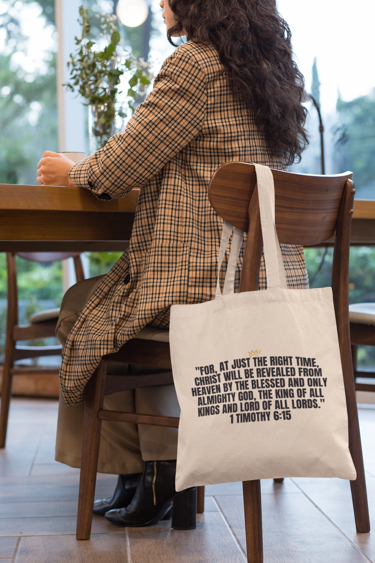 King of Kings | Cotton Canvas Tote Bag