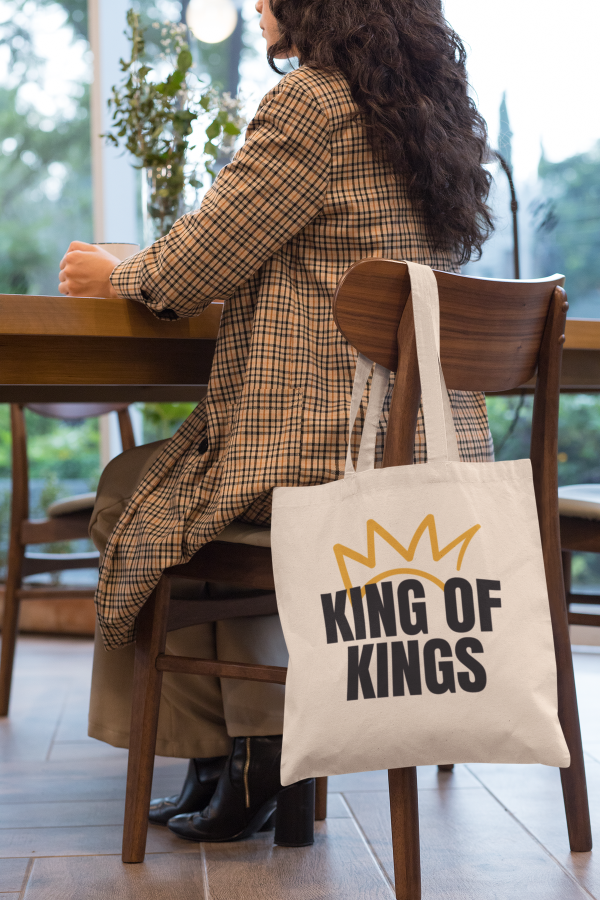 King of Kings | Cotton Canvas Tote Bag