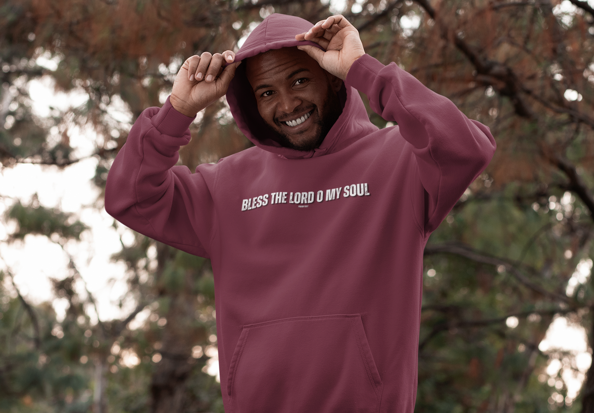 Bless The Lord O My Soul | Men's Heavy Blend™ Hooded Sweatshirt