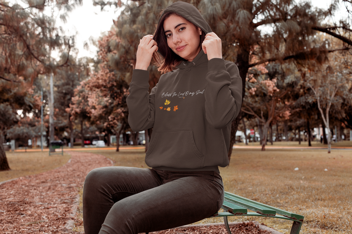 Bless The Lord O My Soul Ver. 2 | Ladies' Heavy Blend™ Hooded Sweatshirt