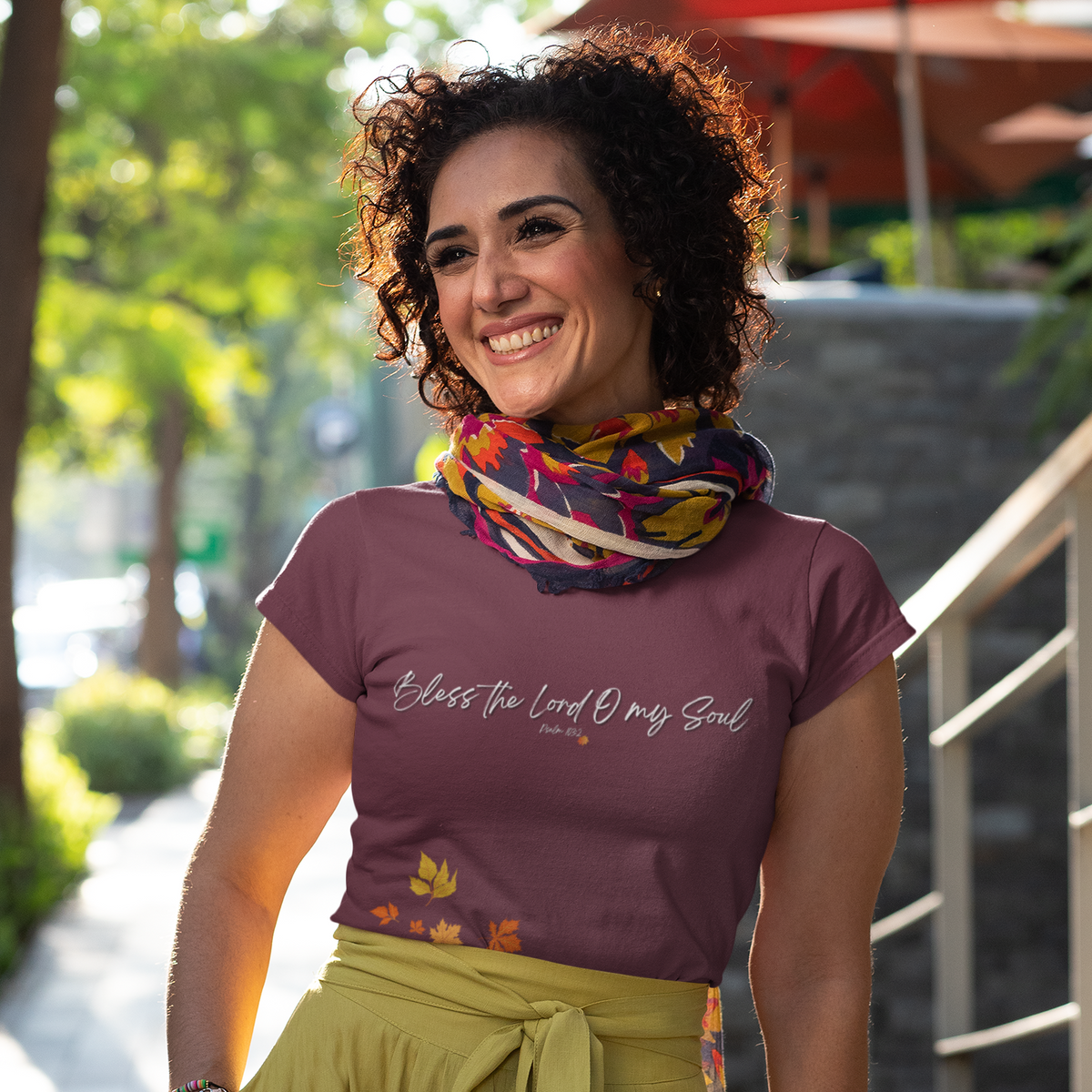 Bless The Lord O My Soul | Ladies' Softstyle T-Shirt