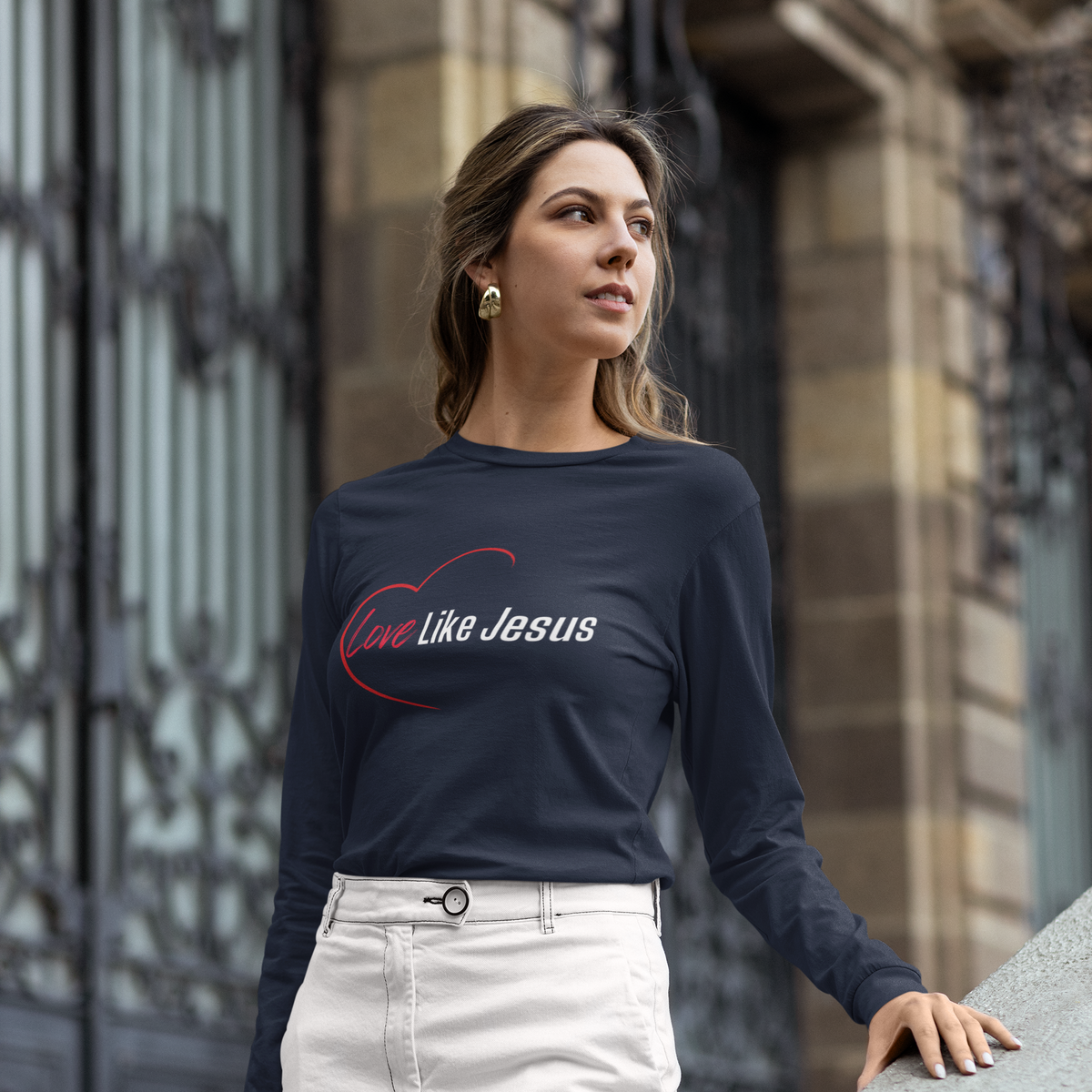 Love Like Jesus Christian Long Sleeve T-Shirt - Unisex Ultra Cotton Long Sleeve Tee