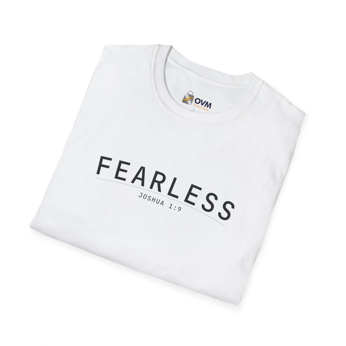 Fearless Christian T-Shirt – Joshua 1:9 Faith Apparel