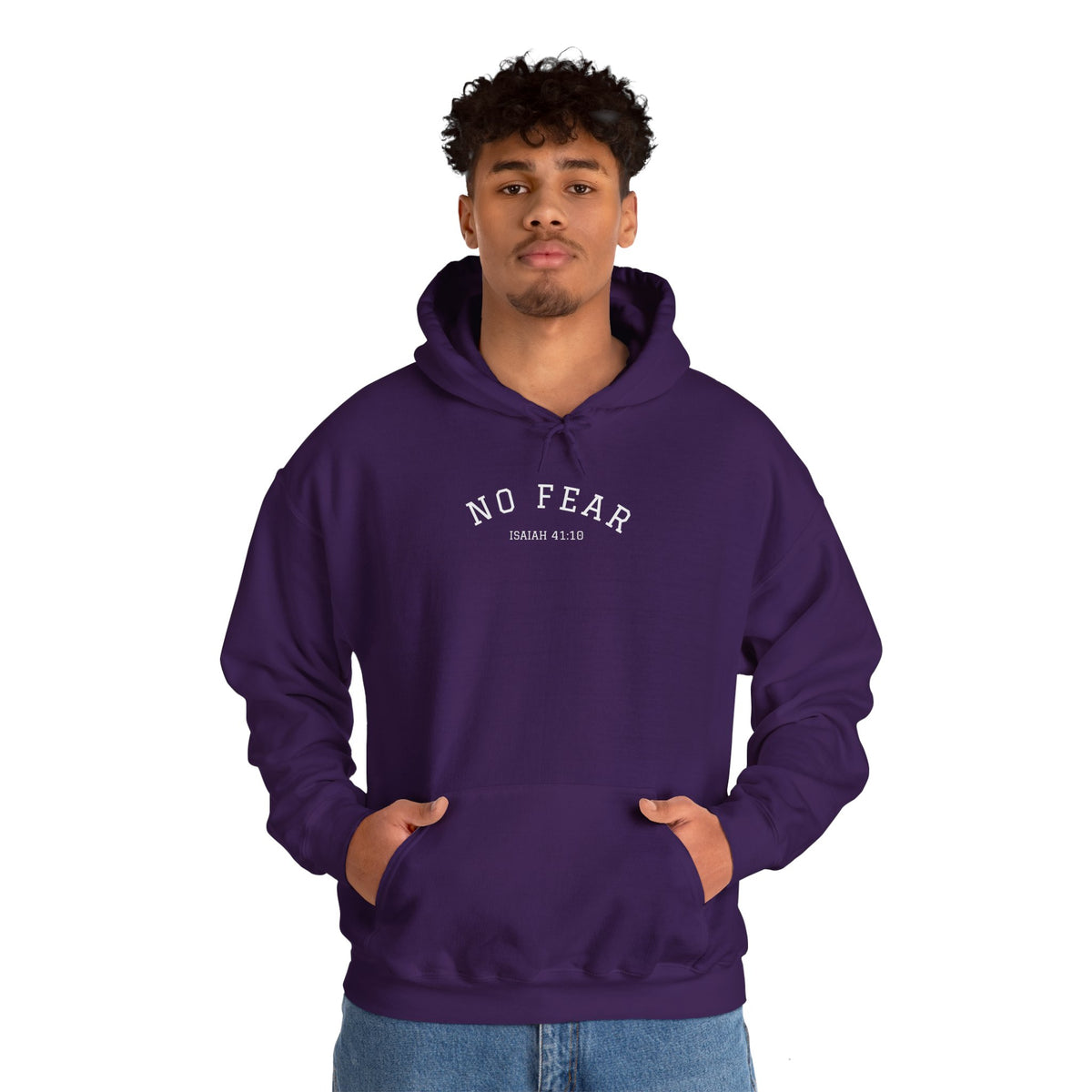 "No Fear" Unisex Heavy Blend™ Hooded Sweatshirt