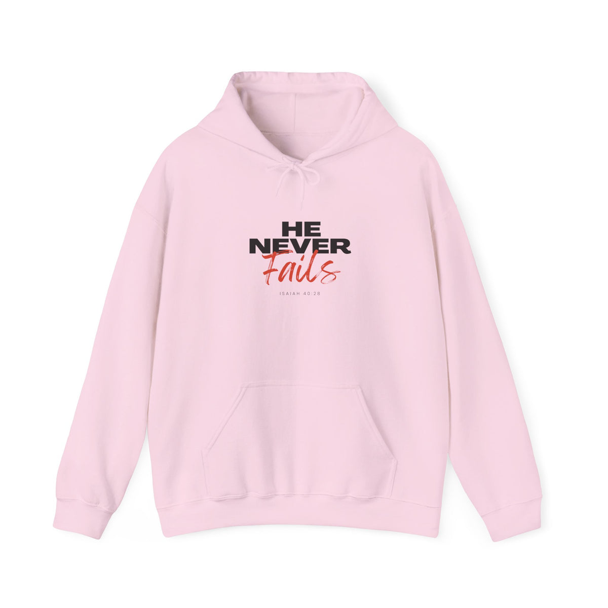 "He Never Fails" Unisex Heavy Blend™ Hooded Sweatshirt