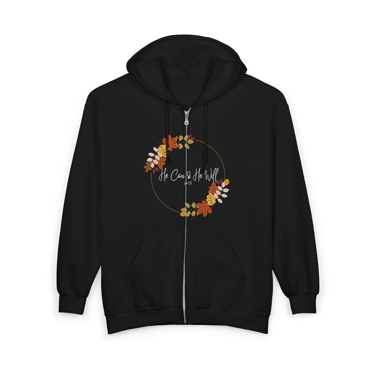 He Can & He Will | Ladies' Heavy Blend™ Full Zip Hooded Sweatshirt
