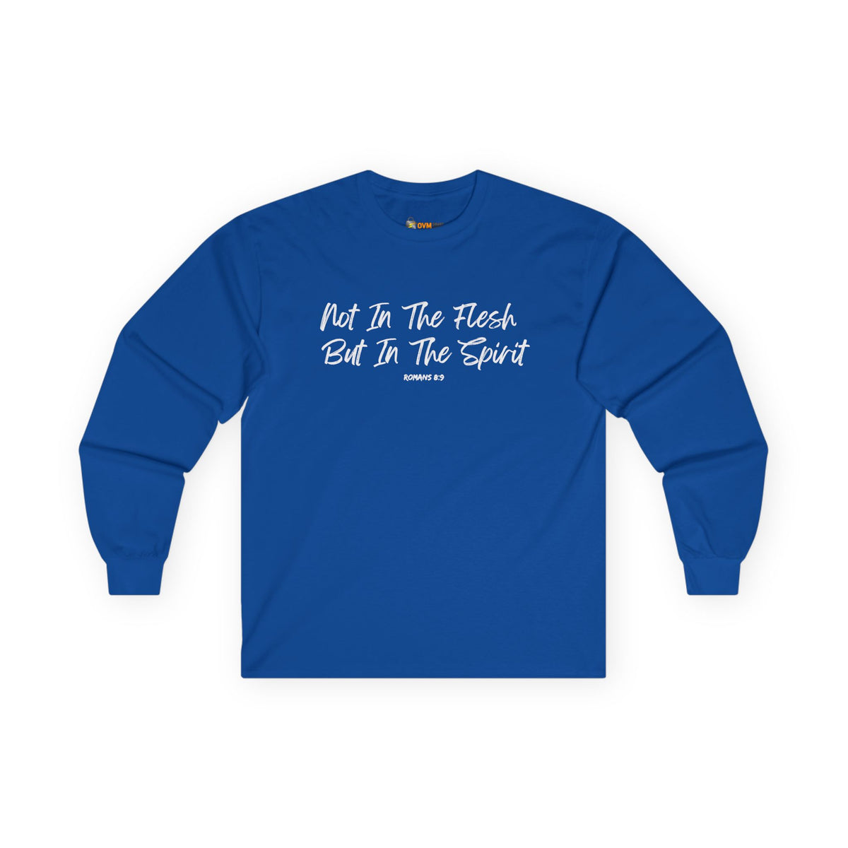 Not in the Flesh but in The Spirit- Unisex Ultra Cotton Long Sleeve Tee