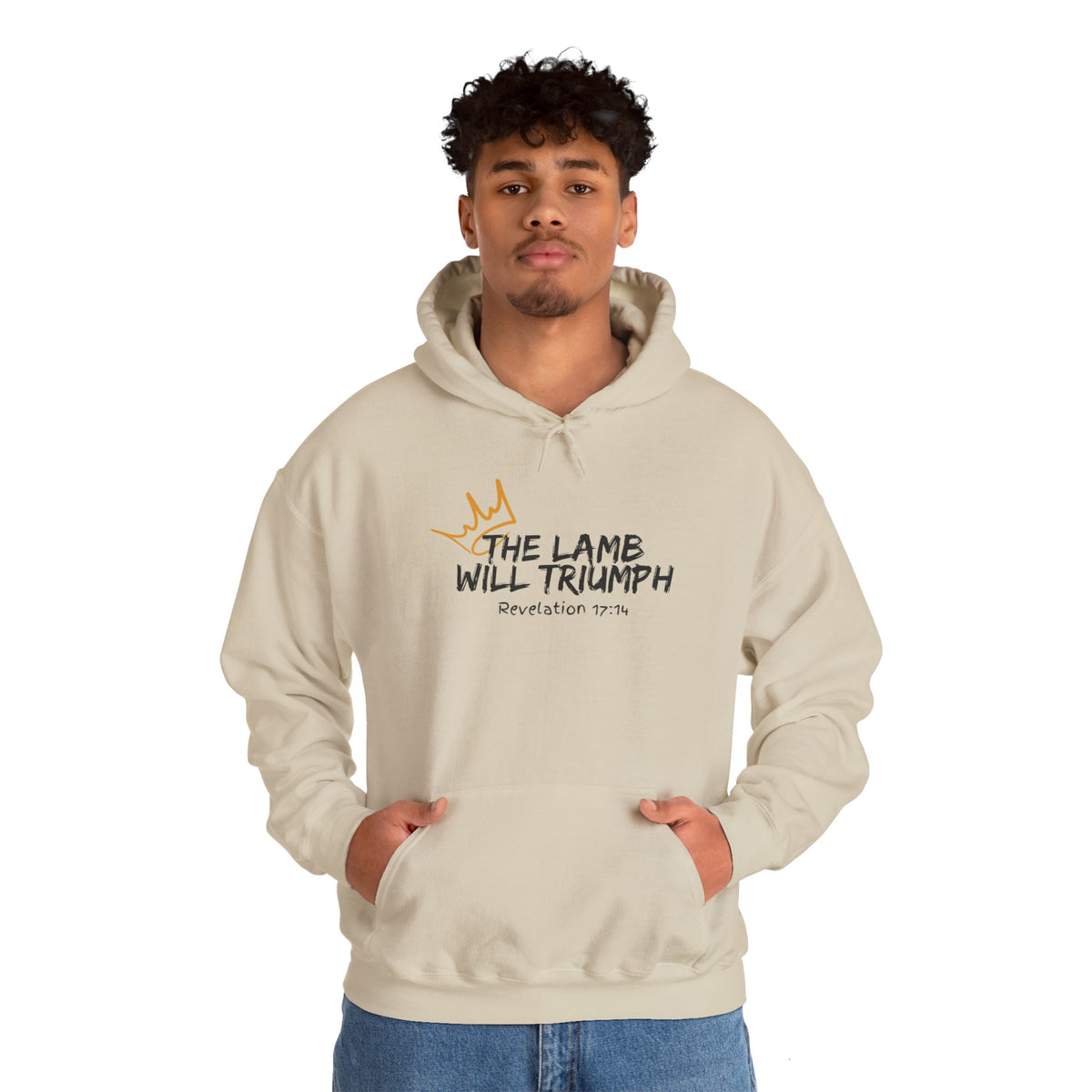 The Lamb Will Triumph Ver.2- Unisex Heavy Blend™ Hooded Sweatshirt