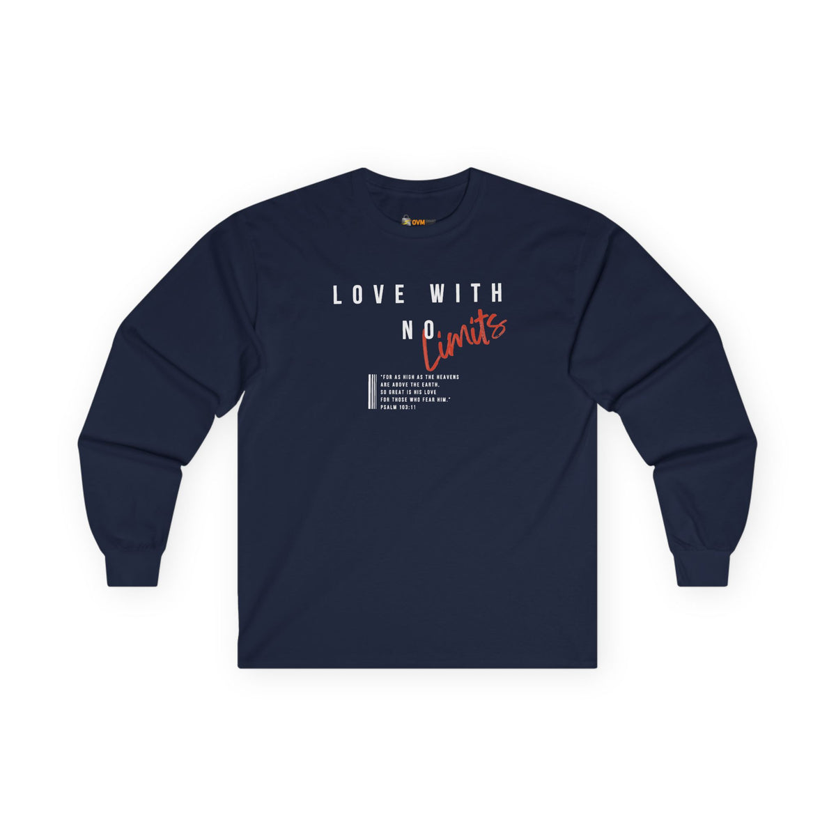 Love With No Limits- Unisex Ultra Cotton Long Sleeve Tee