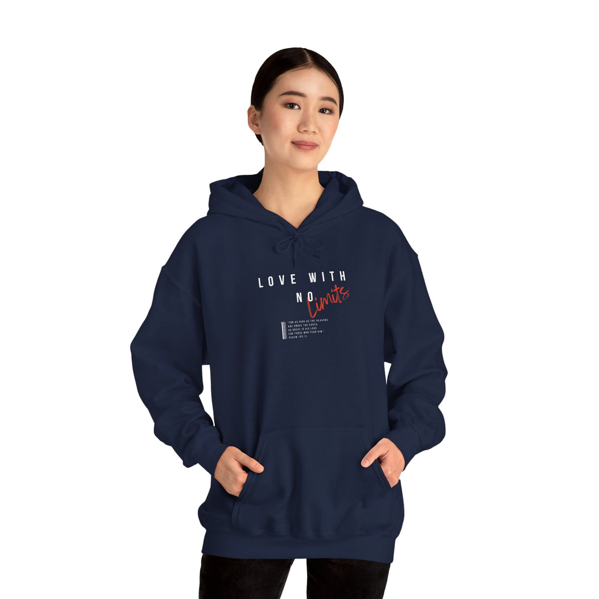 Love With No Limits- Unisex Heavy Blend™ Hooded Sweatshirt