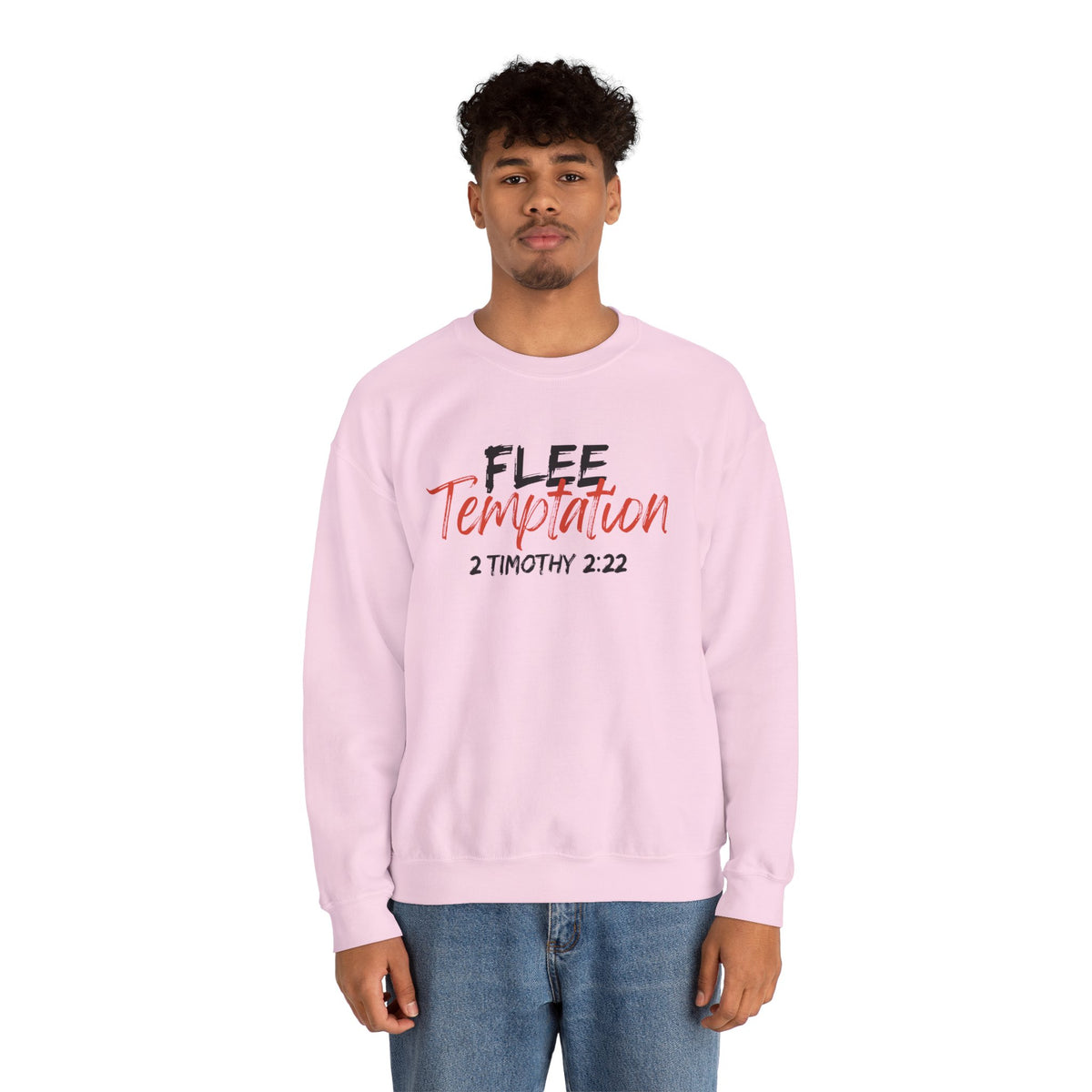 Flee Temptation- Unisex Heavy Blend™ Crewneck Sweatshirt