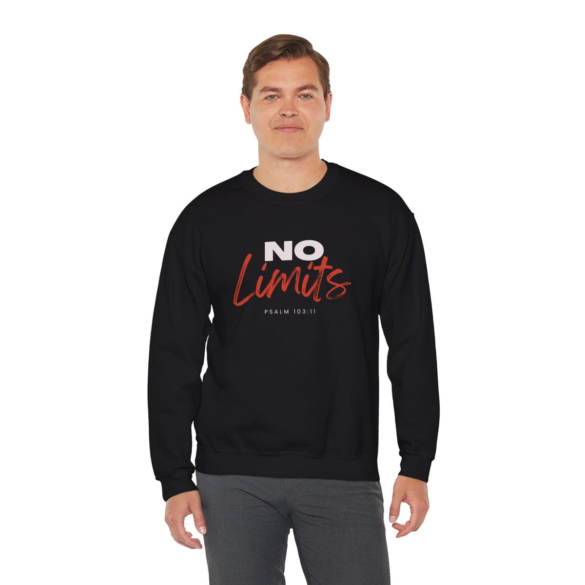 No Limits- Unisex Heavy Blend™ Crewneck Sweatshirt