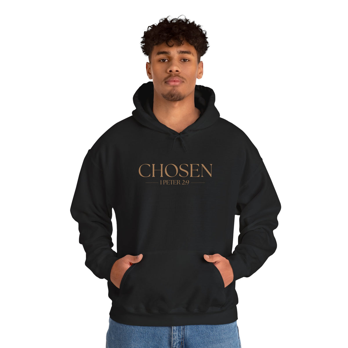 Chosen Christian Hoodie – 1 Peter 2:9 Faith Comfort Wear - Unisex Heavy Blend™ Hooded Sweatshirt