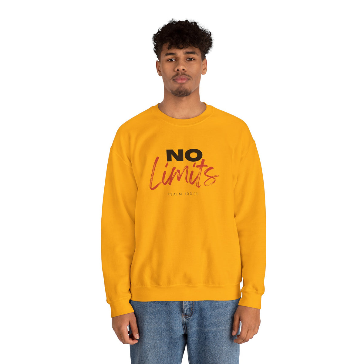 No Limits- Unisex Heavy Blend™ Crewneck Sweatshirt