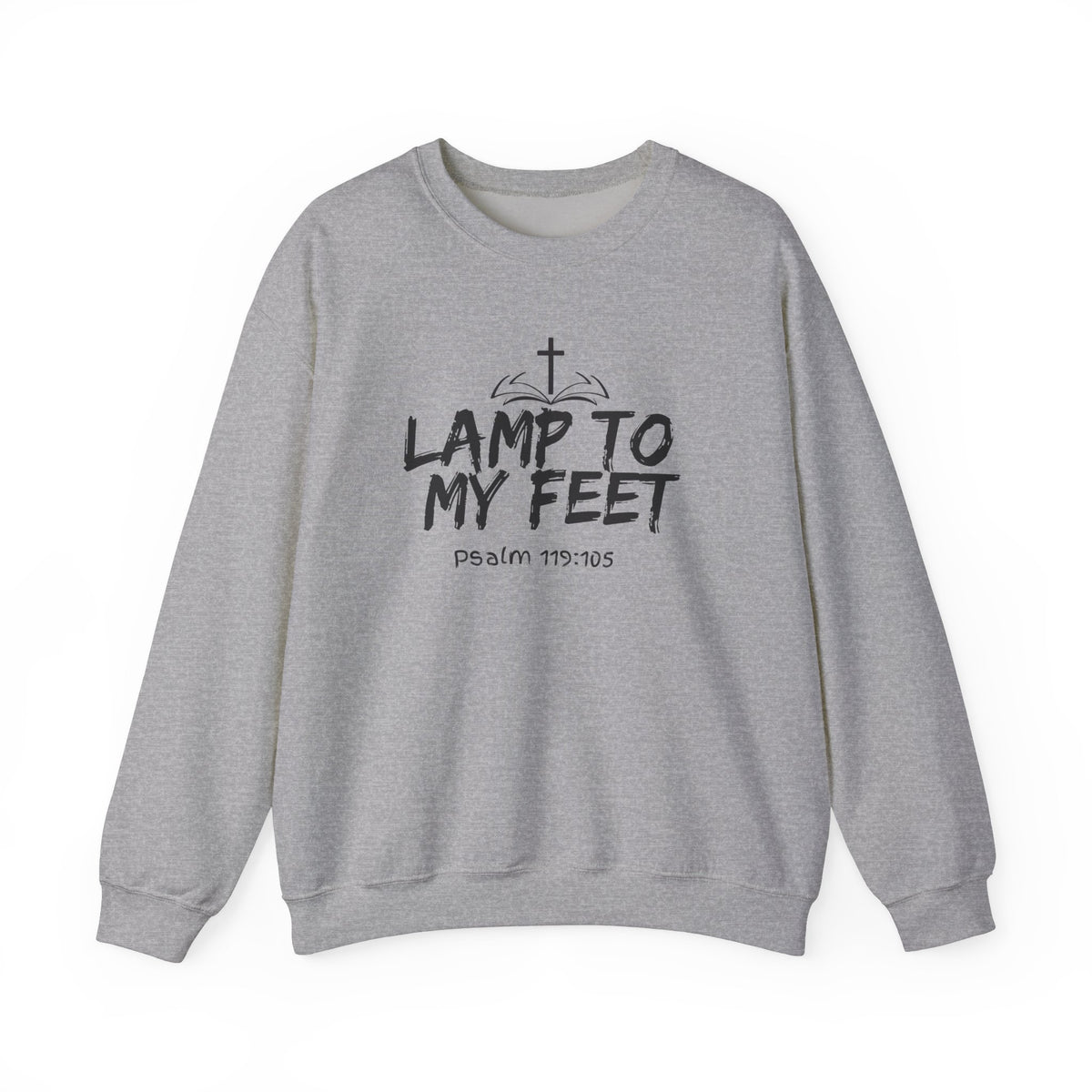 Lamp To My Feet- Unisex Heavy Blend™ Crewneck Sweatshirt