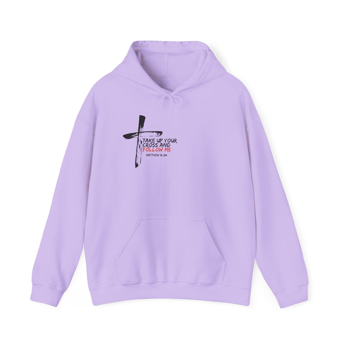 "Take Up Your Cross and Follow Me" Unisex Heavy Blend™ Hooded Sweatshirt