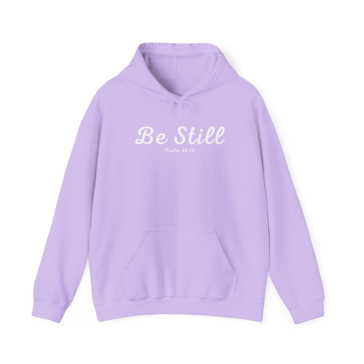 Be Still Christian Hoodie – Psalm 46:10 Faith Comfort Wear
