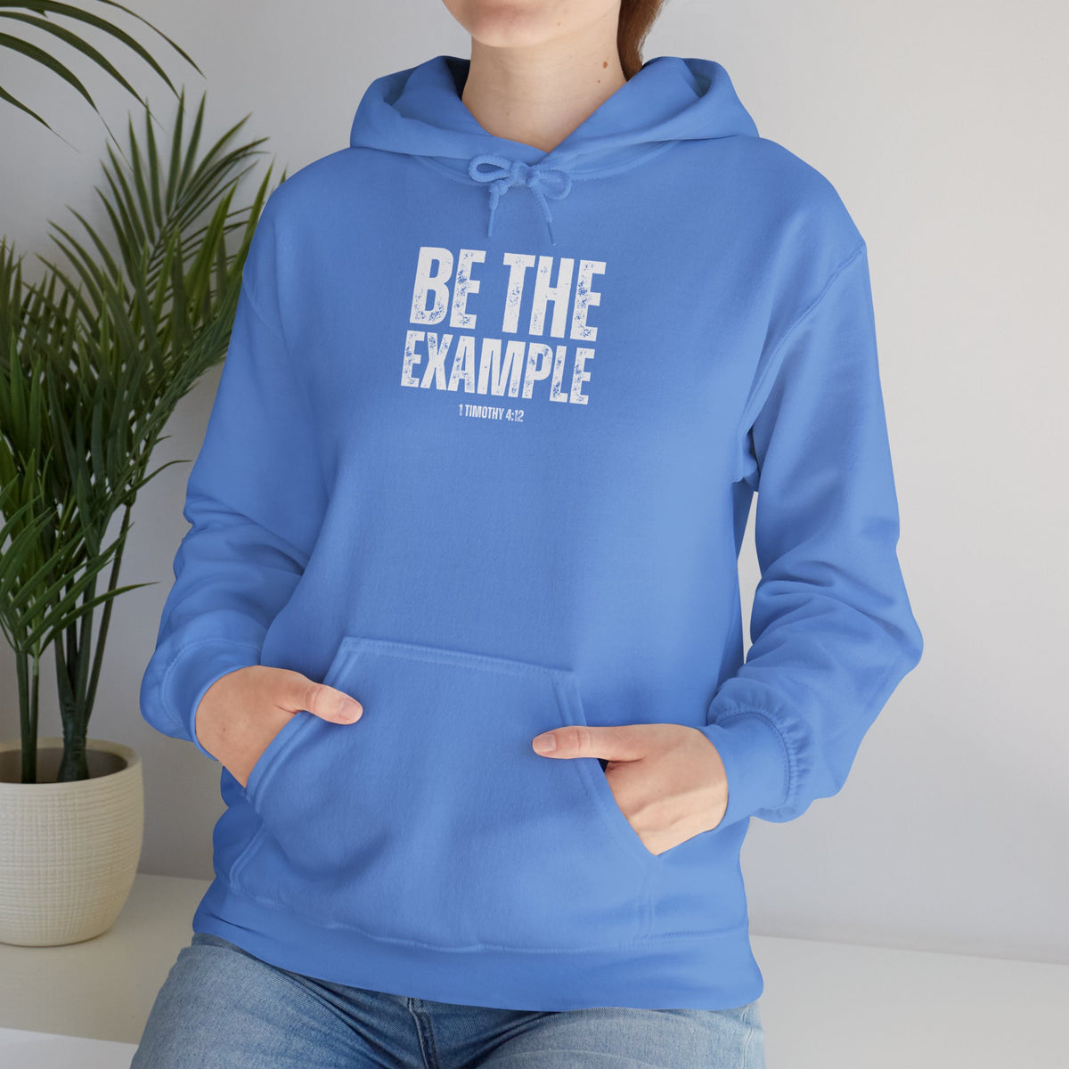 "Be The Example" Unisex Heavy Blend™ Hooded Sweatshirt