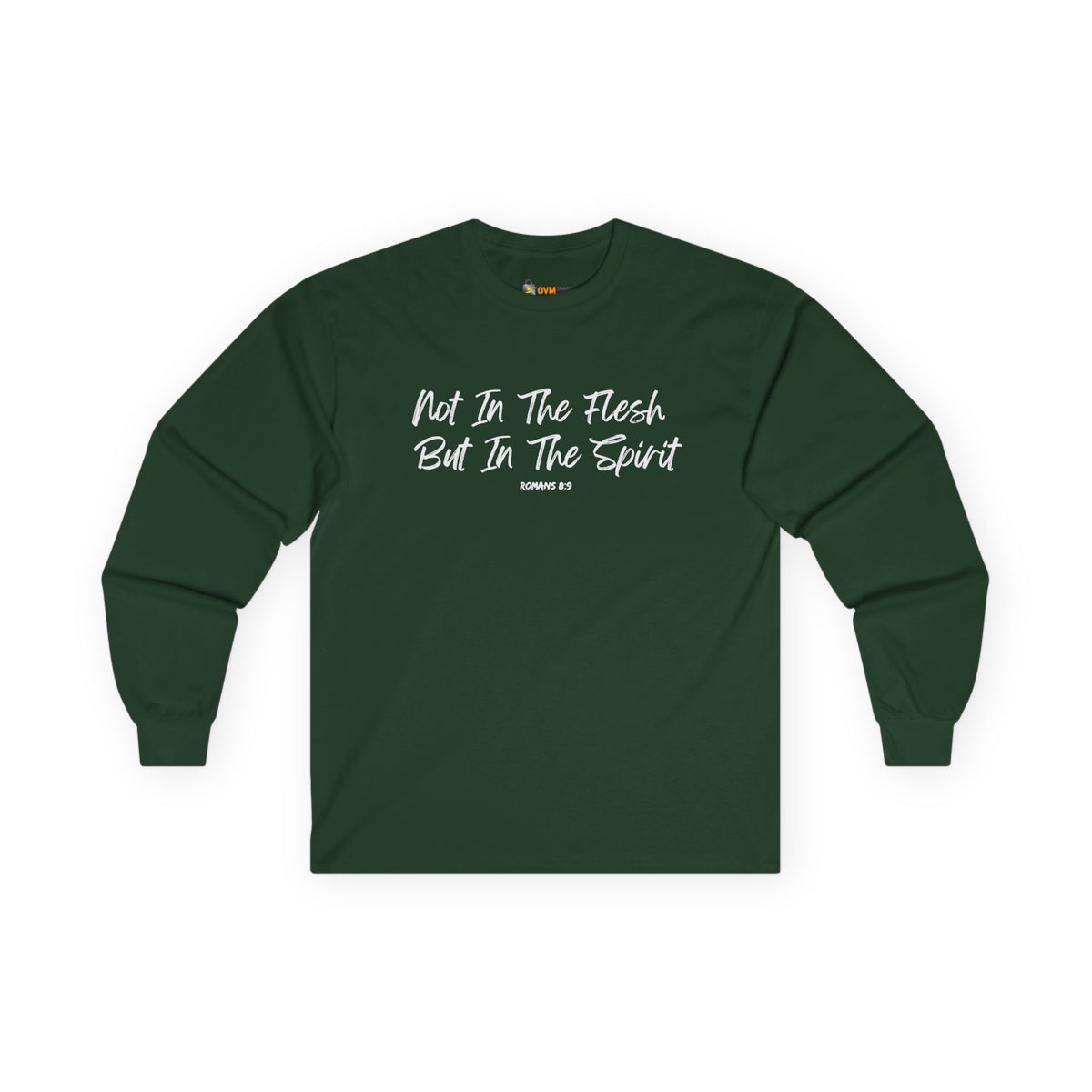Not in the Flesh but in The Spirit- Unisex Ultra Cotton Long Sleeve Tee