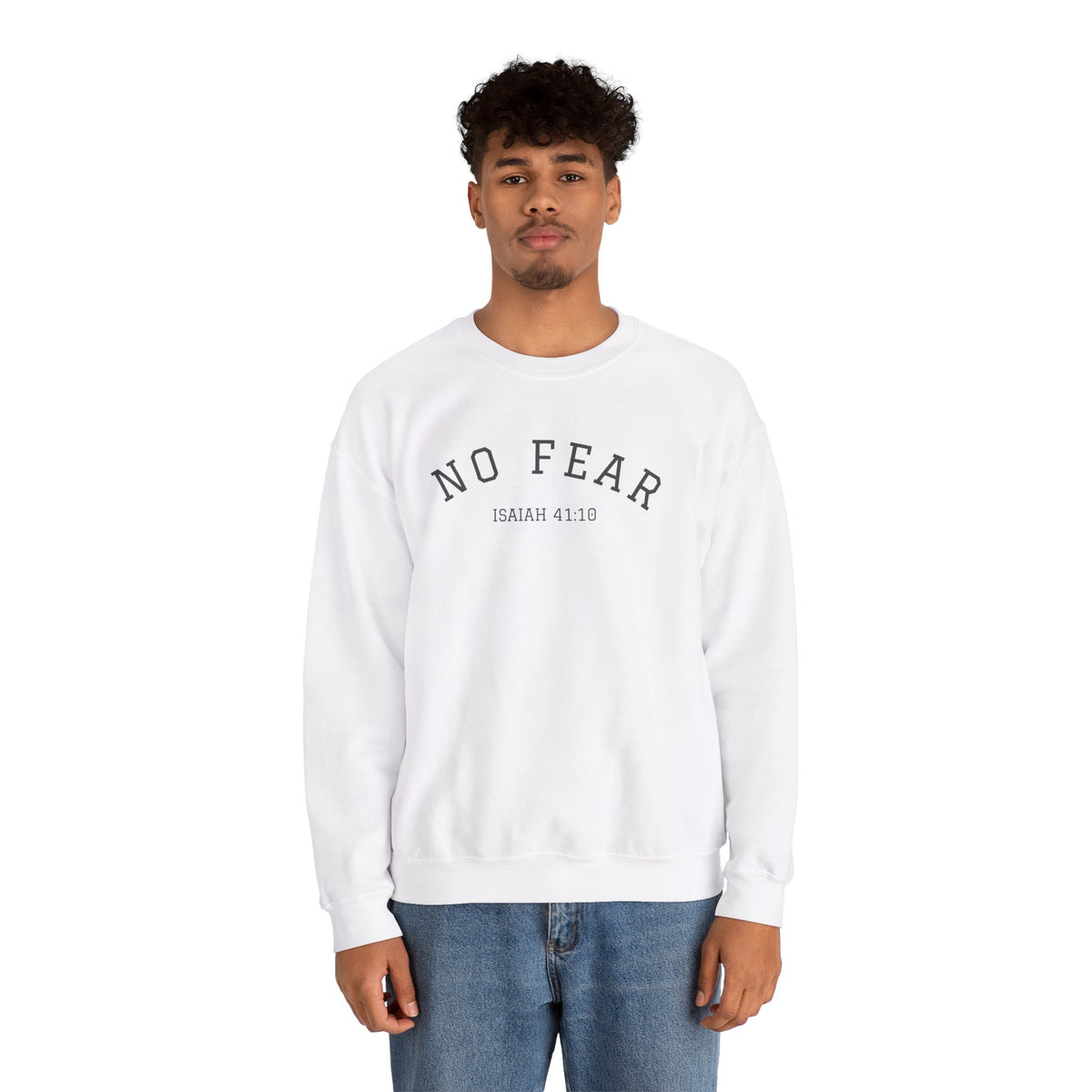 No Fear- Unisex Heavy Blend™ Crewneck Sweatshirt