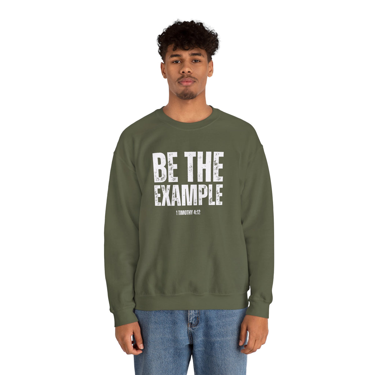 Be The Example- Unisex Heavy Blend™ Crewneck Sweatshirt