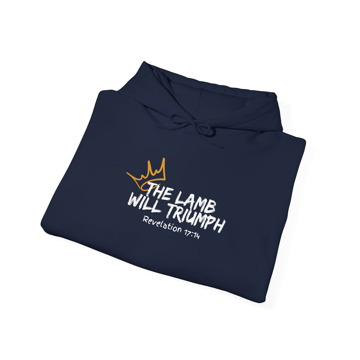 "The Lamb Will Triumph" Unisex Heavy Blend™ Hooded Sweatshirt