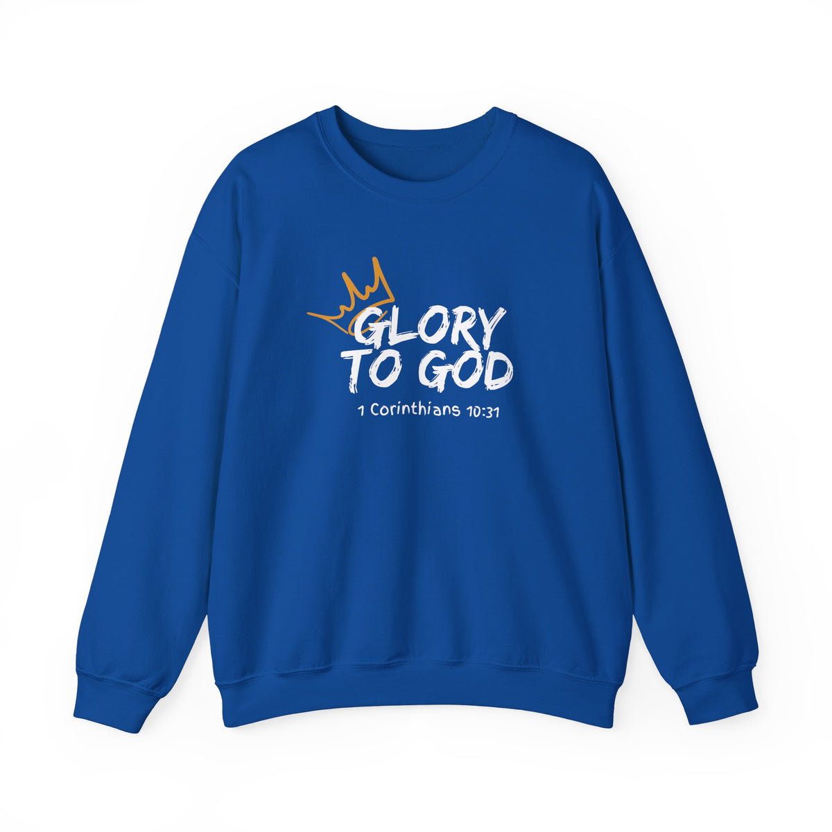 Glory To God- Unisex Heavy Blend™ Crewneck Sweatshirt